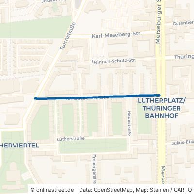Türkstraße 06110 Halle (Saale) Lutherplatz Stadtbezirk Süd