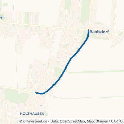 Baalsdorfer Straße Leipzig Holzhausen 