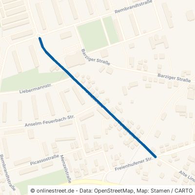 Feldstraße Großräschen Anhalterkolonie 