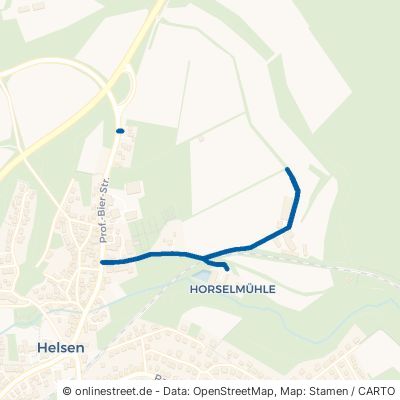 Mühlenweg Bad Arolsen Helsen 