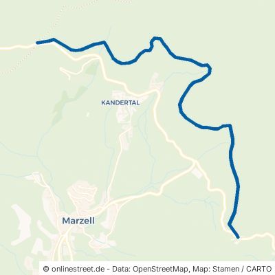 Hammstraße Malsburg-Marzell 