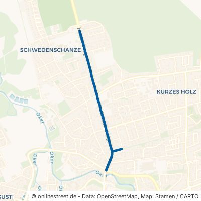 Neuer Weg Wolfenbüttel Stadtgebiet 