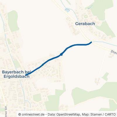 Gerabacher Straße Bayerbach bei Ergoldsbach Bayerbach 