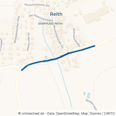 Thulbaer Straße Oberthulba Reith 