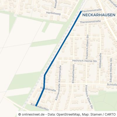 Eisenbahnstraße Edingen-Neckarhausen Neckarhausen 
