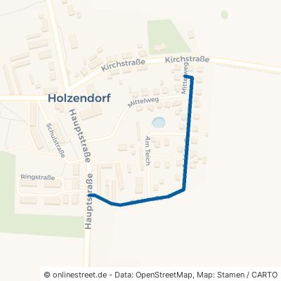 Feldstraße Groß Miltzow Holzendorf 