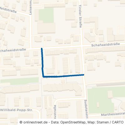 Carl-Hüber-Straße Augsburg Haunstetten 
