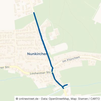 Weiskircher Straße Wadern Nunkirchen 