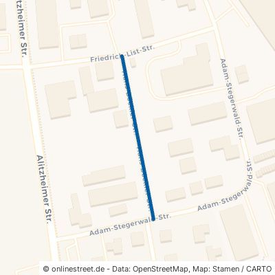Hans-Böckler-Straße Gerolzhofen Rügshofen 