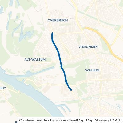 Römerstraße Duisburg Vierlinden 