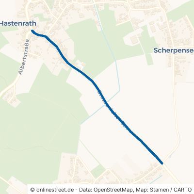 Gressenicher Straße Eschweiler Hastenrath 
