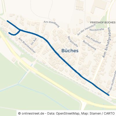 Frankfurter Straße Büdingen Büches 