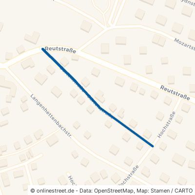 Gartenstraße Neufahrn im NB Neufahrn 