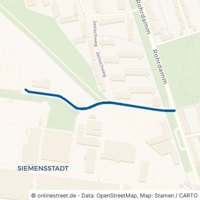Straße am Schaltwerk Berlin 