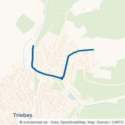 Geraer Straße 07950 Zeulenroda-Triebes Triebes 
