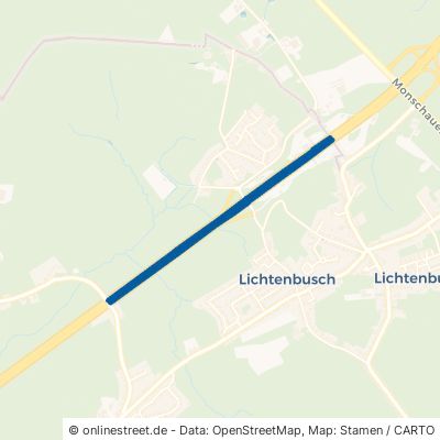 König Baudouin Autobahn - Autoroute Roi Baudouin Aachen Oberforstbach 