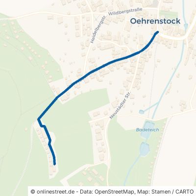 Frauenwälder Straße Ilmenau Oehrenstock 