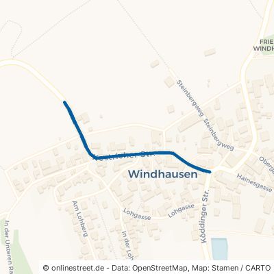 Kestricher Straße Feldatal Windhausen 