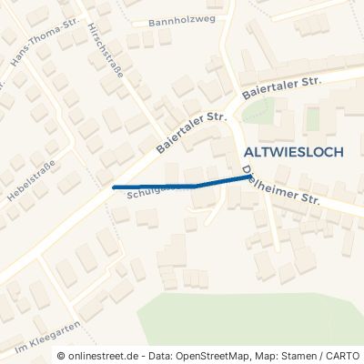 Schulgasse 69168 Wiesloch Altwiesloch 