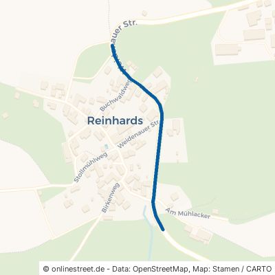 Weidenauer Straße Freiensteinau Reinhards 