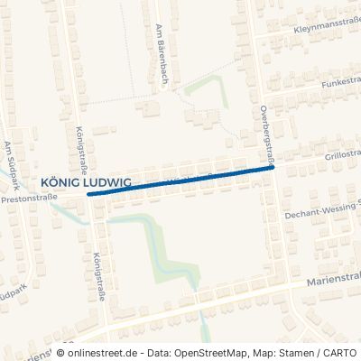 Wörthstraße Recklinghausen König-Ludwig 