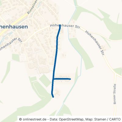 Schürenbreder Weg Kalletal Hohenhausen 