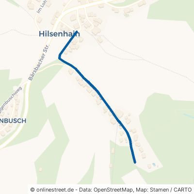 Kirchenweg Heiligkreuzsteinach Hilsenhain 