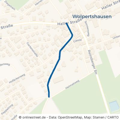 Hopfacher Straße Wolpertshausen 