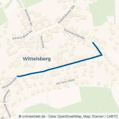 Hirtenwiesenstraße Ebsdorfergrund Wittelsberg 