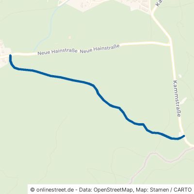 Floßbergweg Oybin Hain 