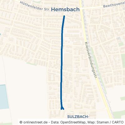 Tilsiter Straße Hemsbach 