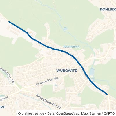 Zöllmener Straße Freital Wurgwitz Wurgwitz