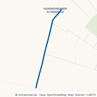 Altendeichweg Krummhörn Hamswehrum 