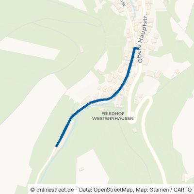 Klosterwaldstraße Schöntal Westernhausen 