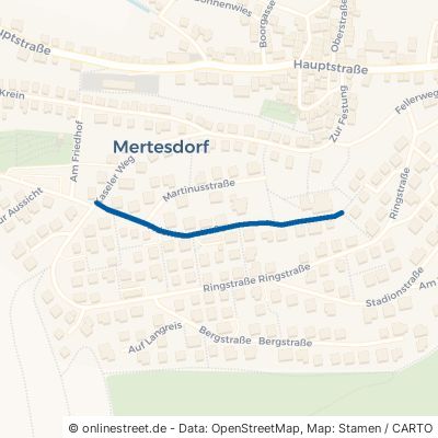 Adenauerstraße Mertesdorf 