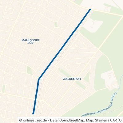 Summter Straße 12623 Berlin Mahlsdorf Bezirk Marzahn-Hellersdorf
