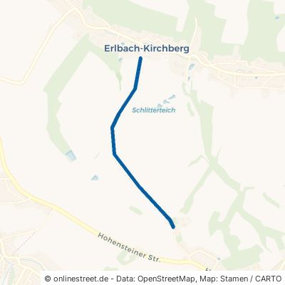 Lugauer Straße Lugau Erlbach-Kirchberg 