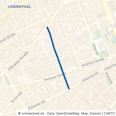 Joseph-Stelzmann-Straße Köln Lindenthal 