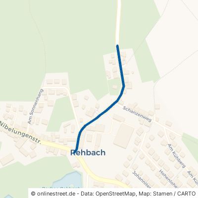 Langen-Brombacher Straße Michelstadt Rehbach 