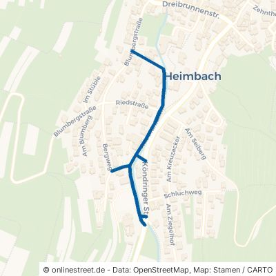 Alte Mühlenstraße Teningen Heimbach 