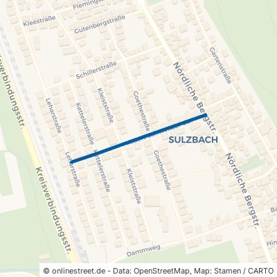 Albert-Schweitzer-Straße Weinheim Sulzbach 