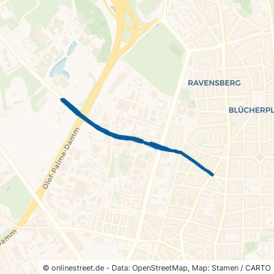 Olshausenstraße Kiel Ravensberg 