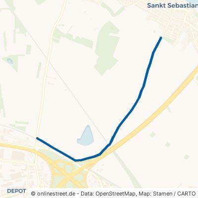 Bubenheimer Weg Sankt Sebastian 