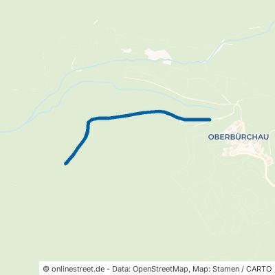 Grubenwaldweg Kleines Wiesental Bürchau 