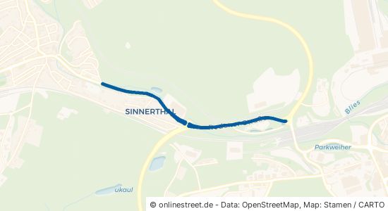 Redener Straße Neunkirchen Sinnerthal 