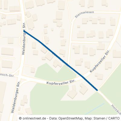Oberhofer Straße Künzelsau Gaisbach 