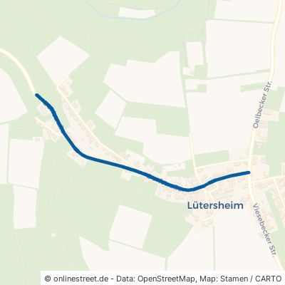Dorfstraße Volkmarsen Lütersheim 