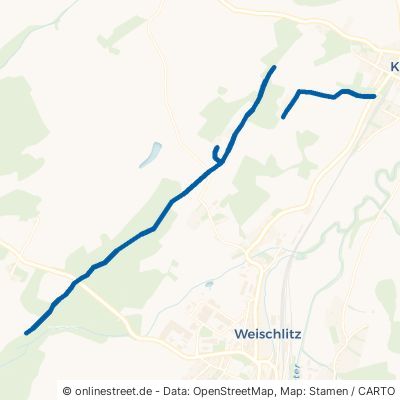 Butterweg Weischlitz Kürbitz 