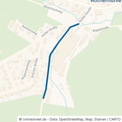 Wildenburger Straße Wenden Rothemühle 
