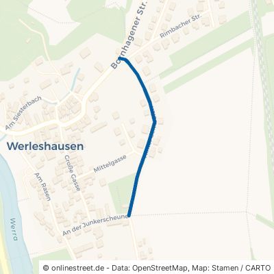 Hinter den Höfen Witzenhausen Werleshausen 